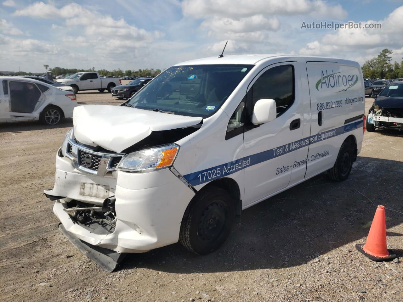 2019 Nissan Nv200 2.5s White vin: 3N6CM0KN6KK706649