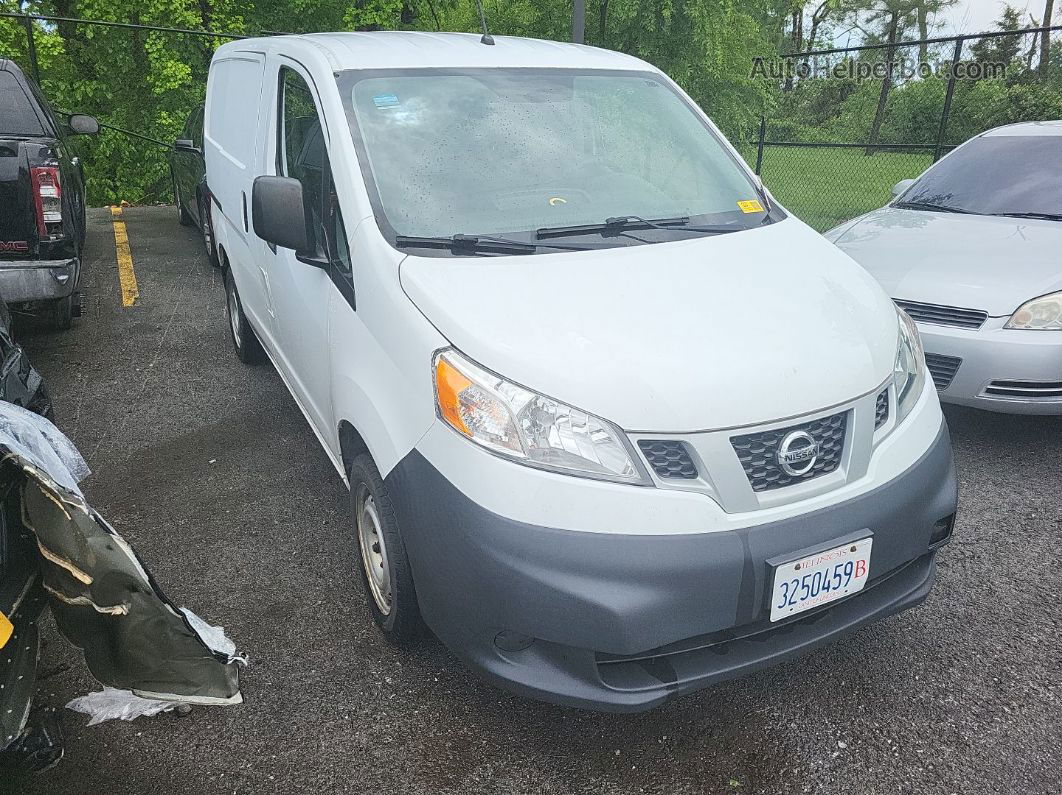 2017 Nissan Nv200 Compact Cargo S White vin: 3N6CM0KN7HK708886