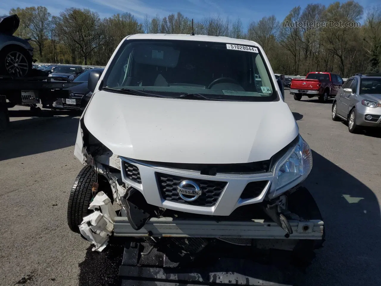 2019 Nissan Nv200 2.5s White vin: 3N6CM0KN7KK698089