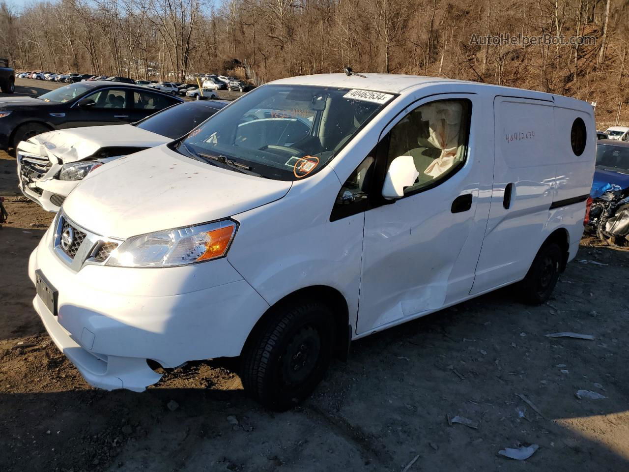 2019 Nissan Nv200 2.5s White vin: 3N6CM0KN7KK709107