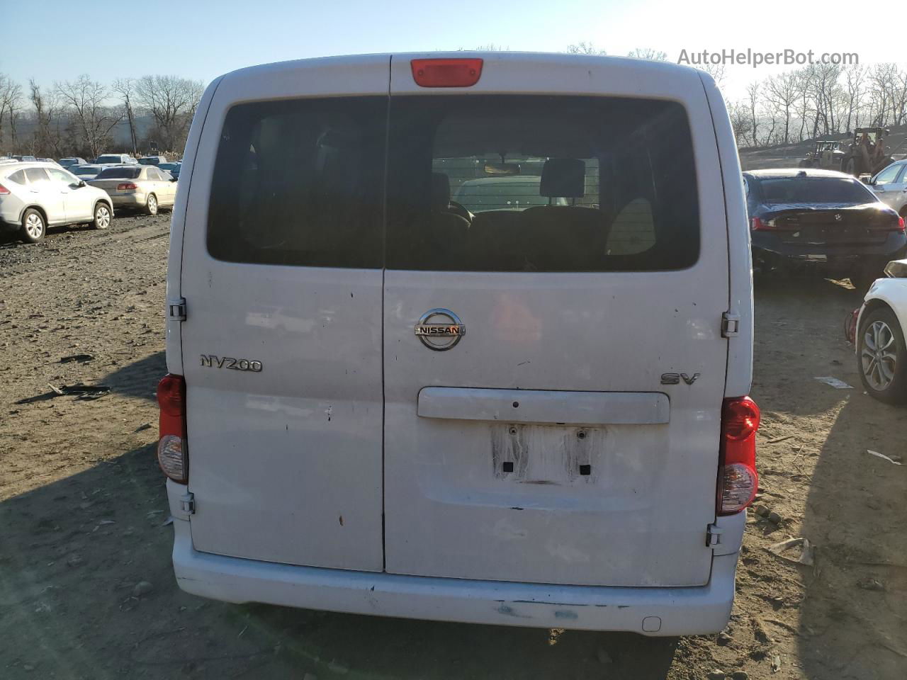 2019 Nissan Nv200 2.5s White vin: 3N6CM0KN7KK709107