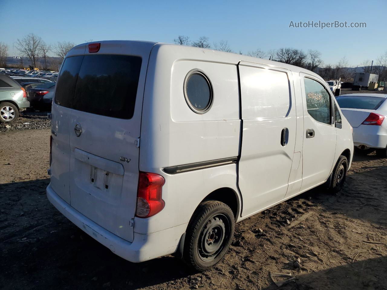 2019 Nissan Nv200 2.5s White vin: 3N6CM0KN7KK709107