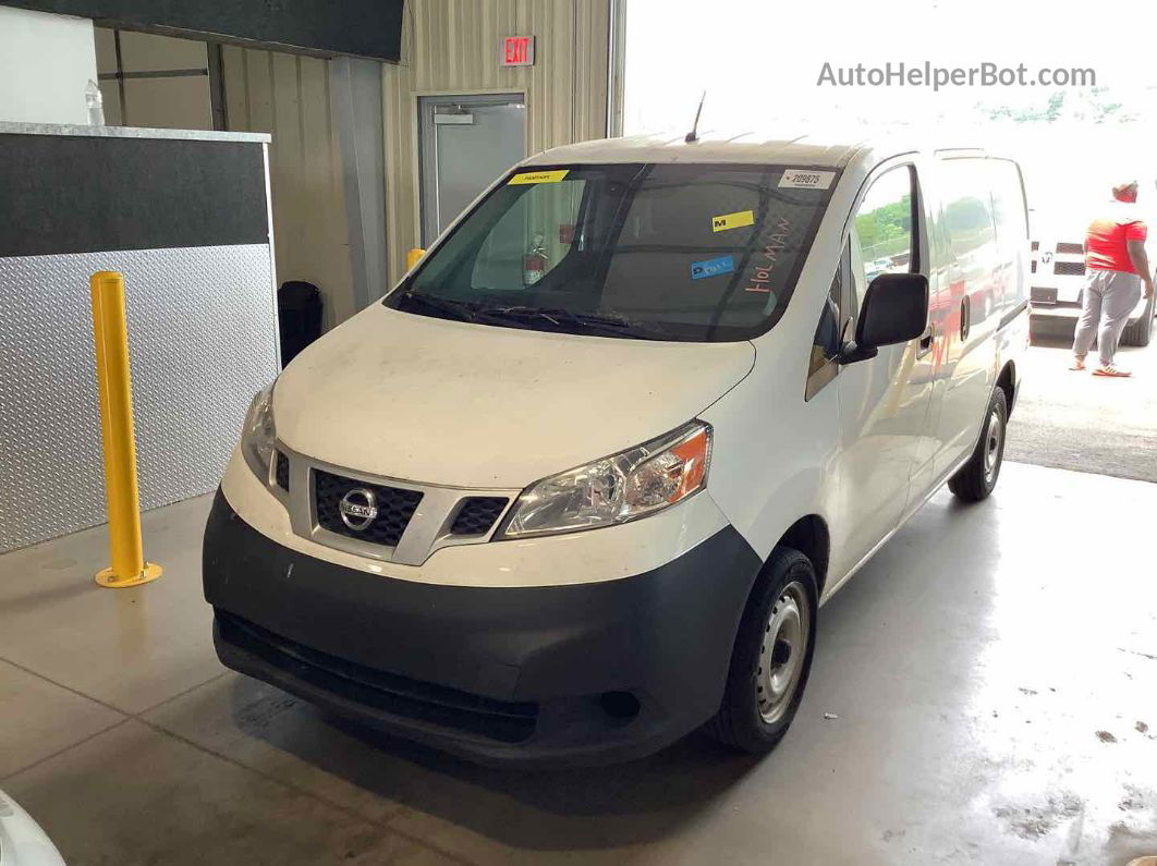 2017 Nissan Nv200 Compact Cargo S White vin: 3N6CM0KN8HK703504