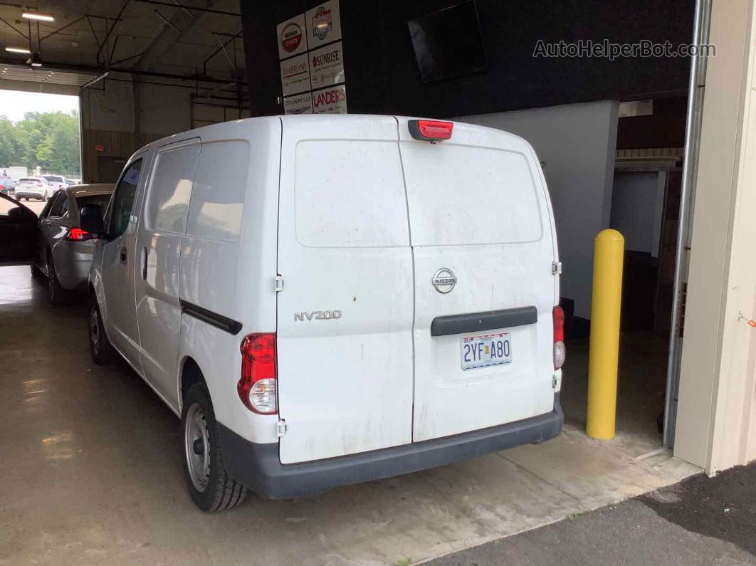 2017 Nissan Nv200 Compact Cargo S White vin: 3N6CM0KN8HK703504