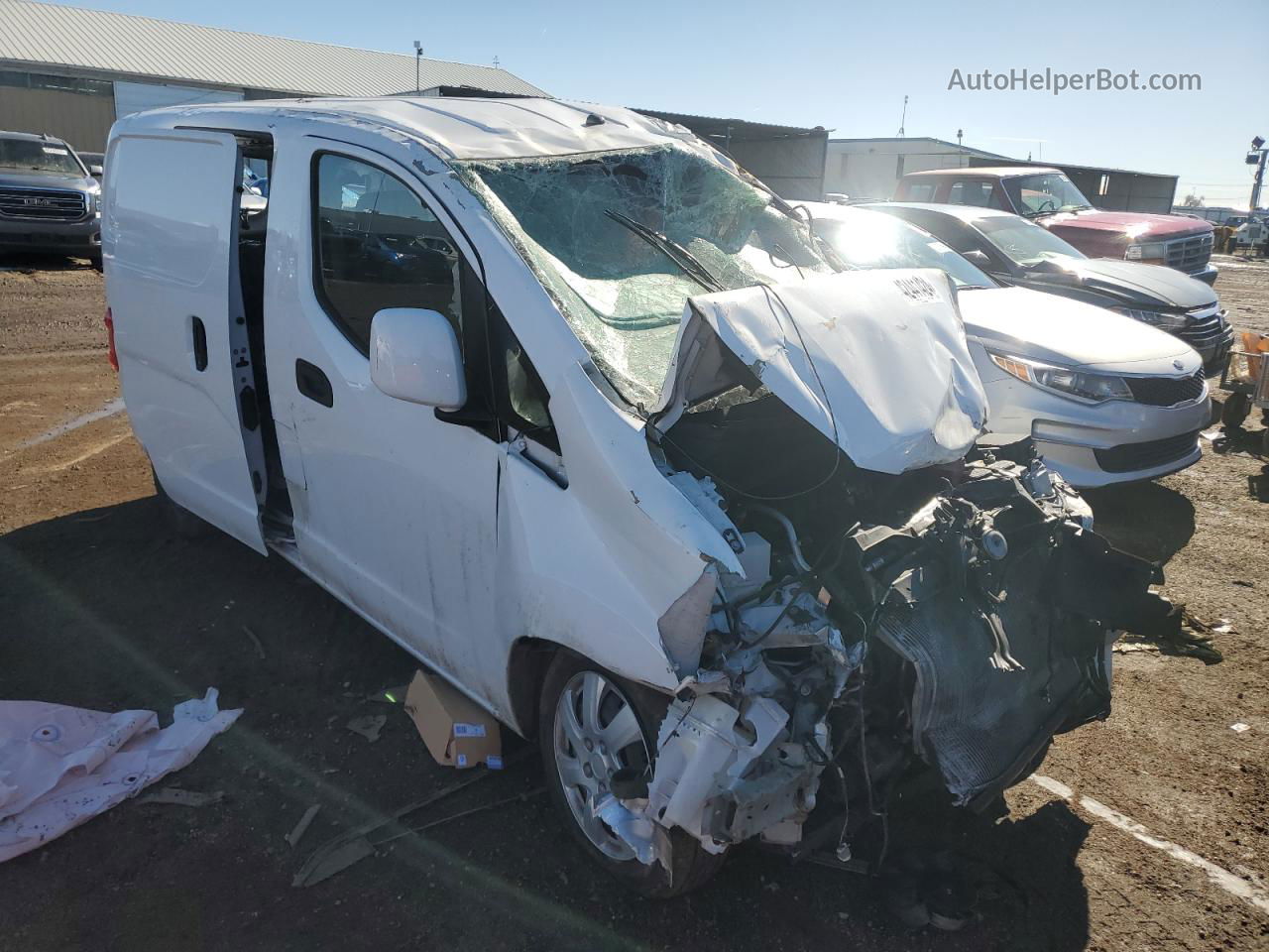 2019 Nissan Nv200 2.5s White vin: 3N6CM0KN8KK700738