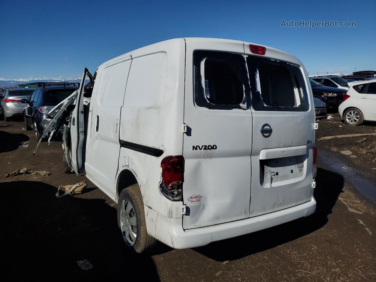 2019 Nissan Nv200 2.5s White vin: 3N6CM0KN8KK700738