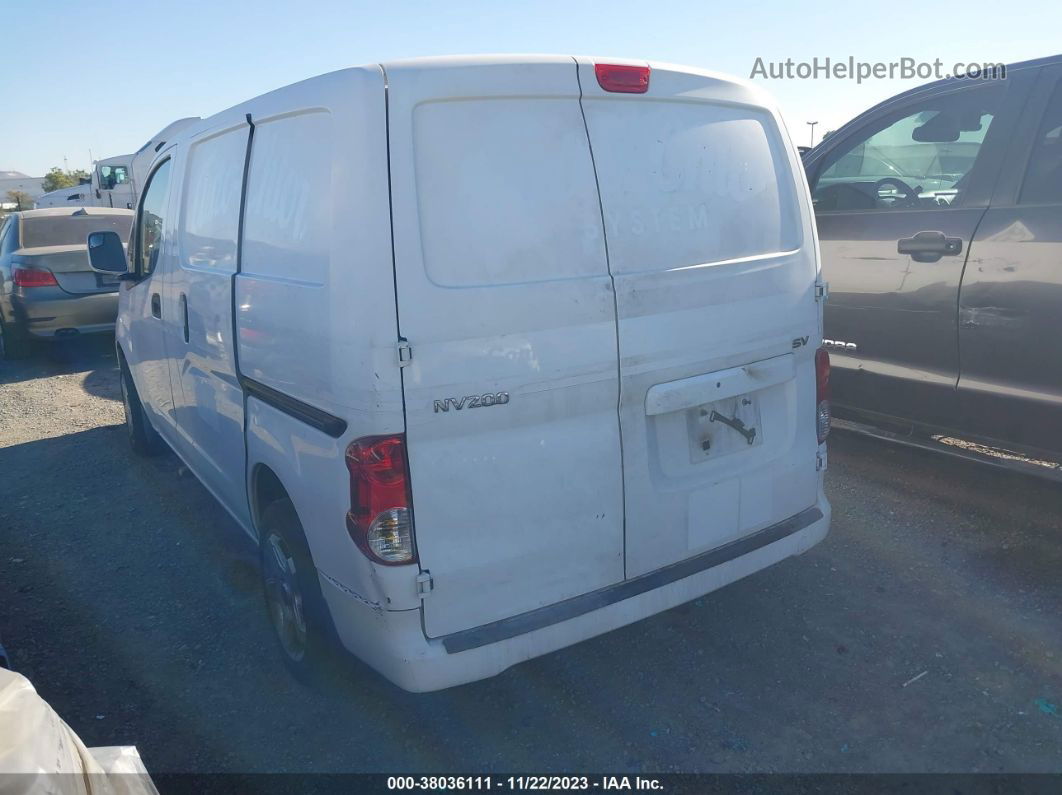 2017 Nissan Nv200 Compact Cargo Sv White vin: 3N6CM0KN9HK695901