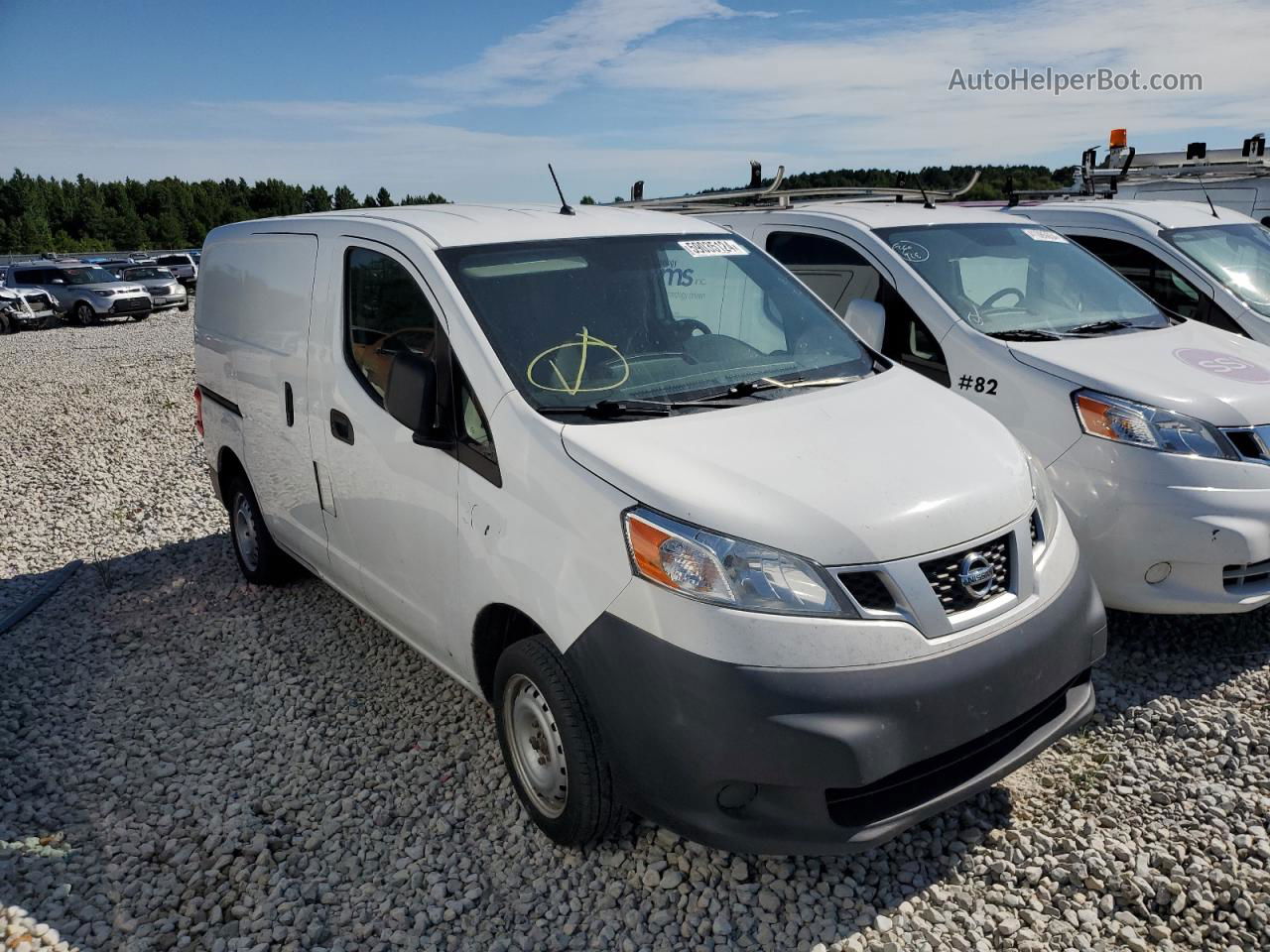 2019 Nissan Nv200 2.5s White vin: 3N6CM0KN9KK700022