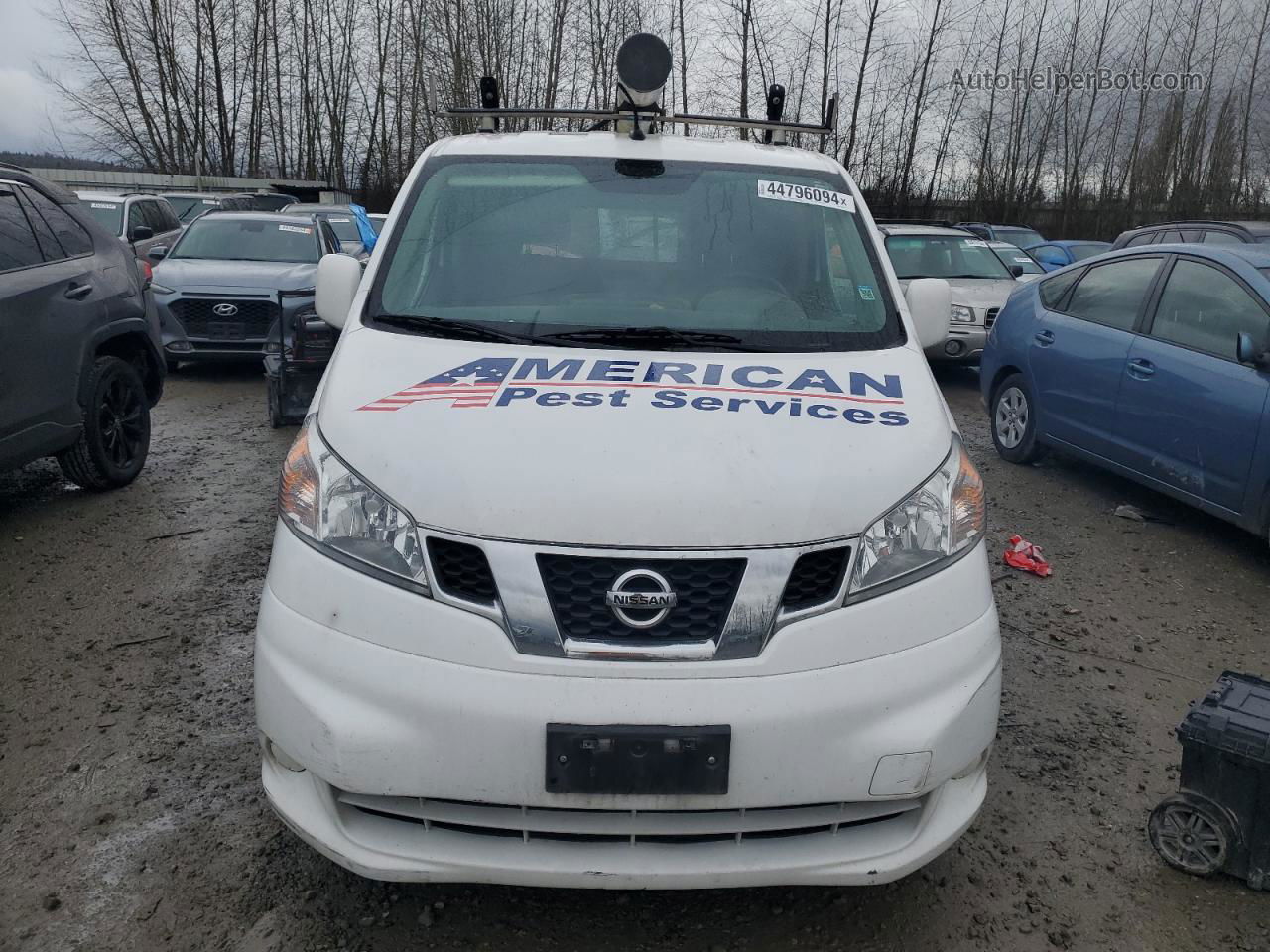 2019 Nissan Nv200 2.5s White vin: 3N6CM0KN9KK704572