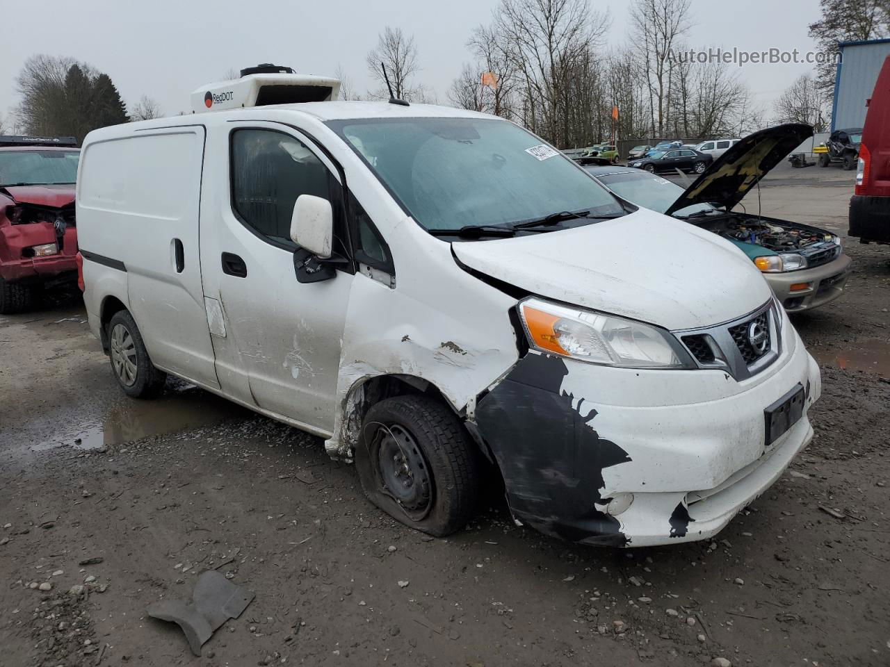 2019 Nissan Nv200 2.5s White vin: 3N6CM0KNXKK690522