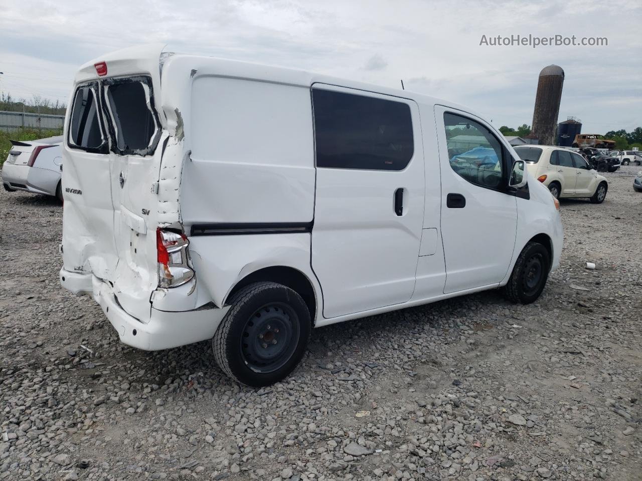 2019 Nissan Nv200 2.5s White vin: 3N6CM0KNXKK697647