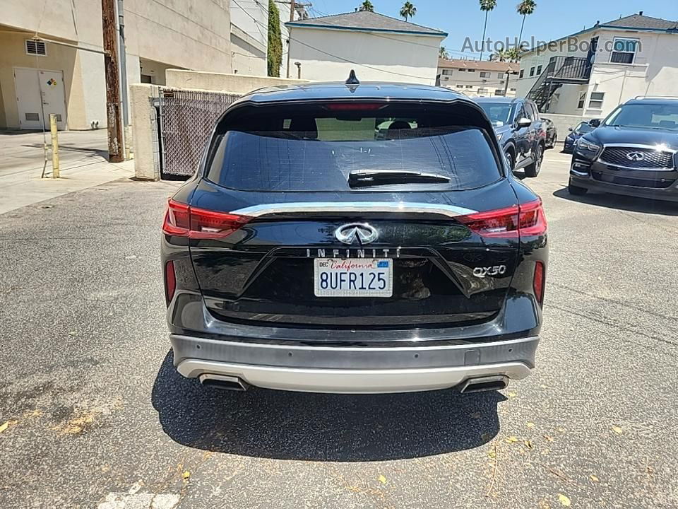 2021 Infiniti Qx50 Pure Black vin: 3PCAJ5AA0MF105182