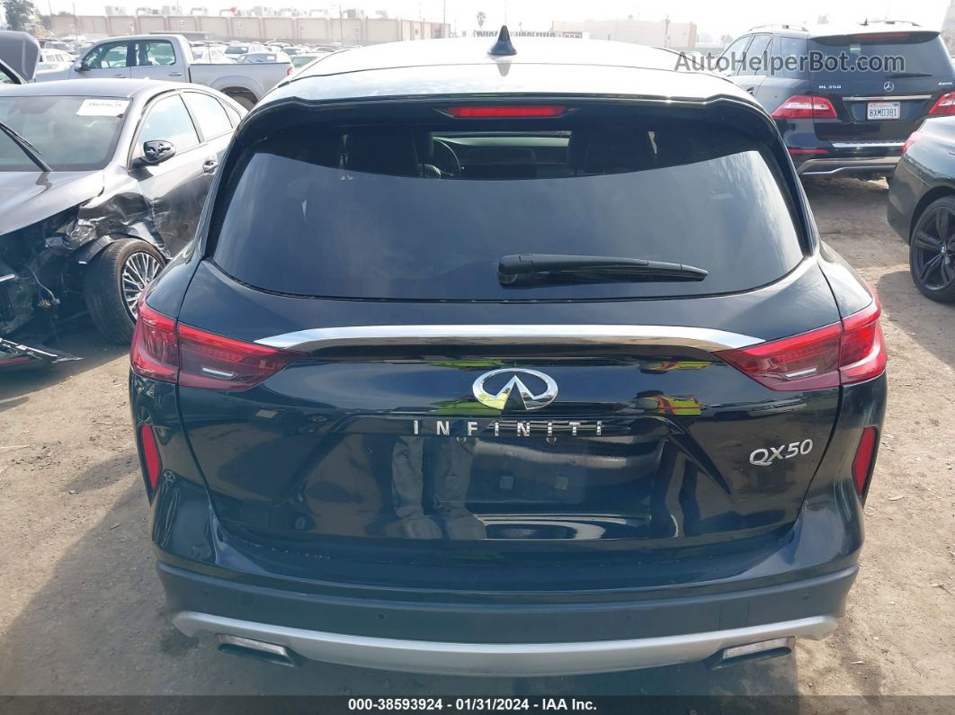 2021 Infiniti Qx50 Pure Black vin: 3PCAJ5AA1MF109399