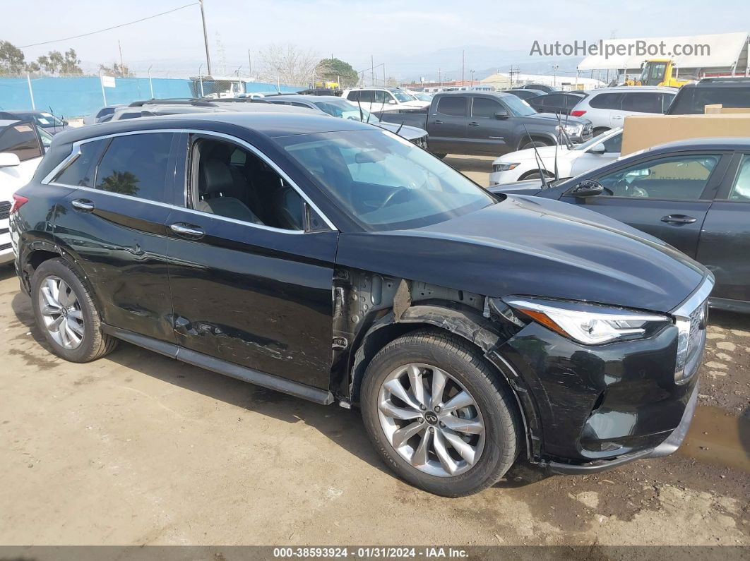 2021 Infiniti Qx50 Pure Black vin: 3PCAJ5AA1MF109399