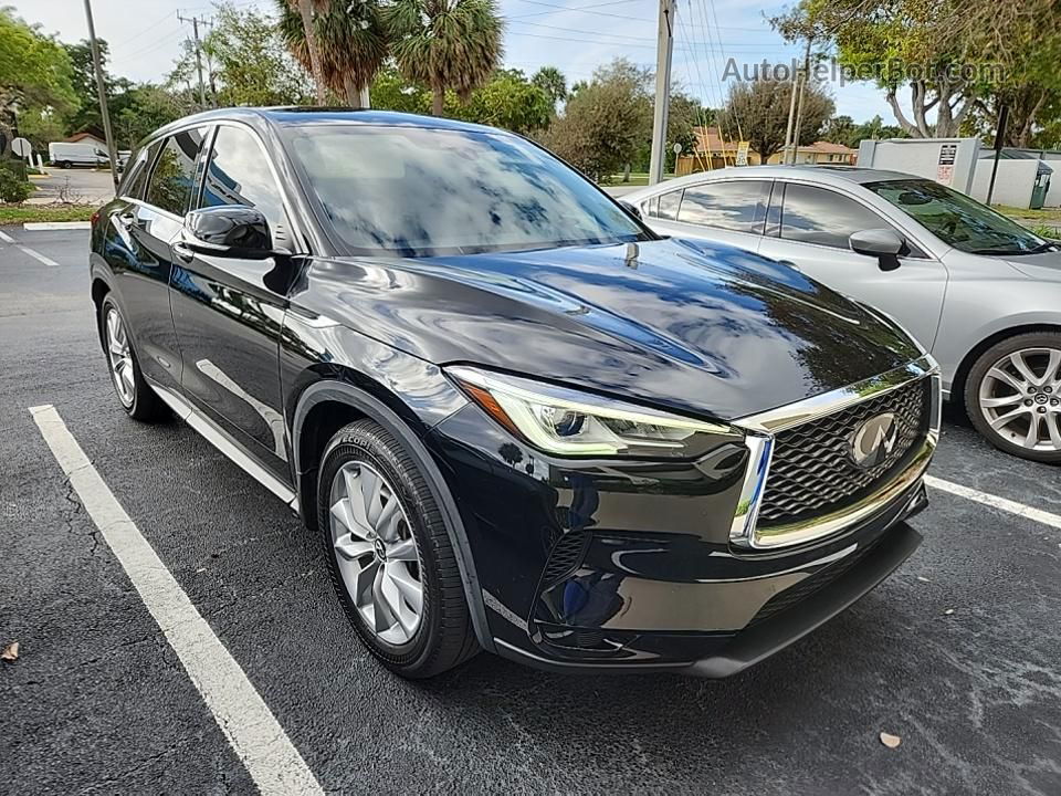 2021 Infiniti Qx50 Pure Black vin: 3PCAJ5AA2MF104115