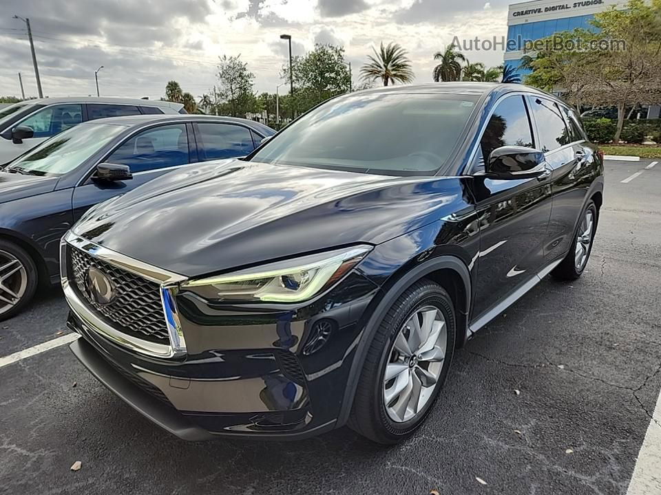 2021 Infiniti Qx50 Pure Black vin: 3PCAJ5AA2MF104115