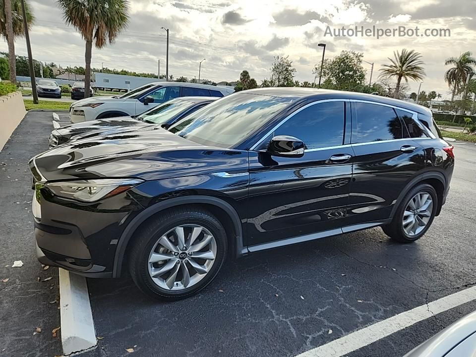 2021 Infiniti Qx50 Pure Black vin: 3PCAJ5AA2MF104115