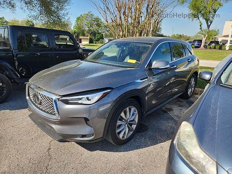 2021 Infiniti Qx50 Pure Gray vin: 3PCAJ5AA2MF107385