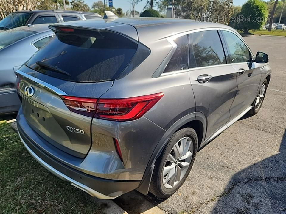 2021 Infiniti Qx50 Pure Gray vin: 3PCAJ5AA2MF107385