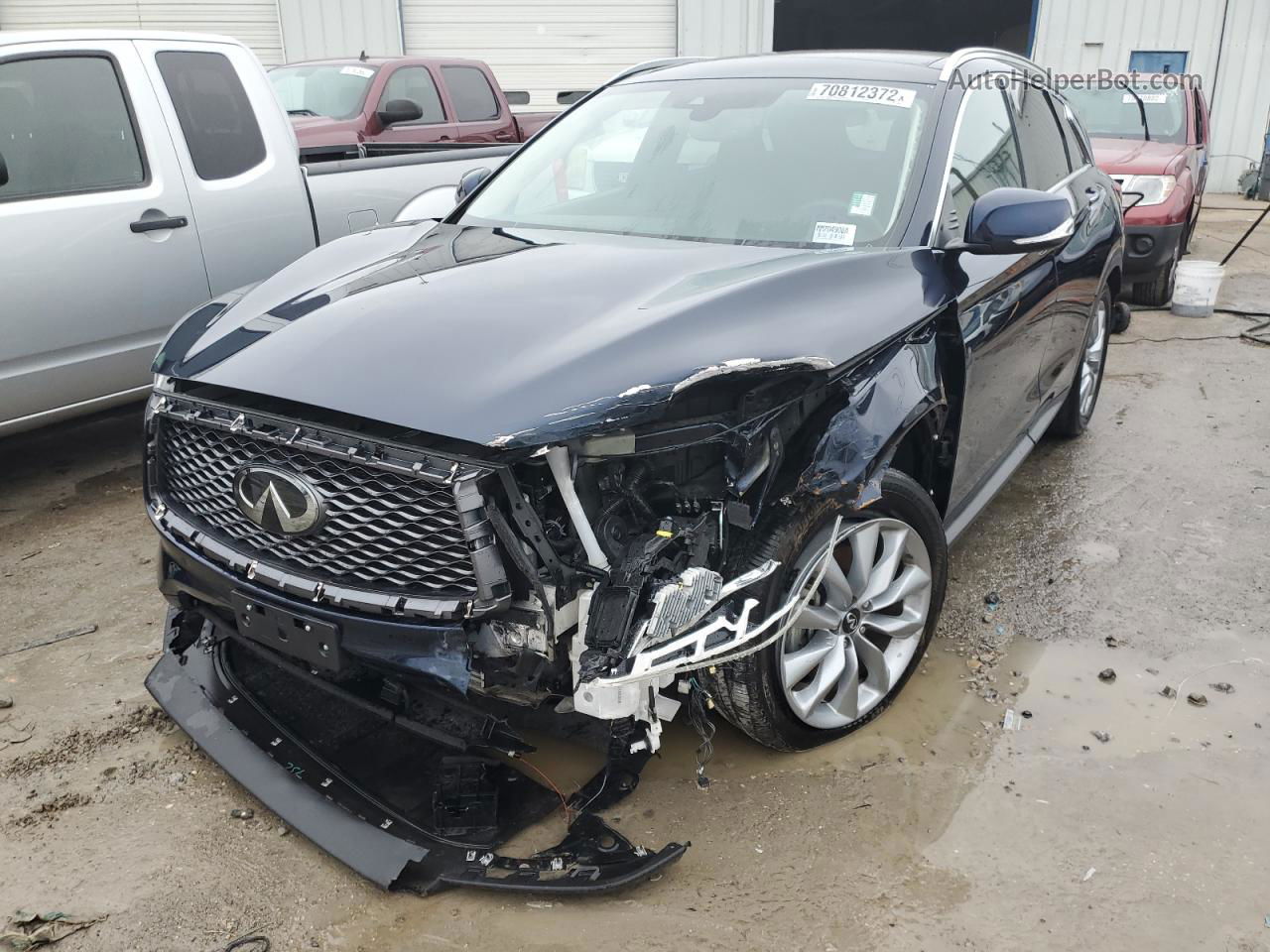 2021 Infiniti Qx50 Luxe Black vin: 3PCAJ5BA0MF104029