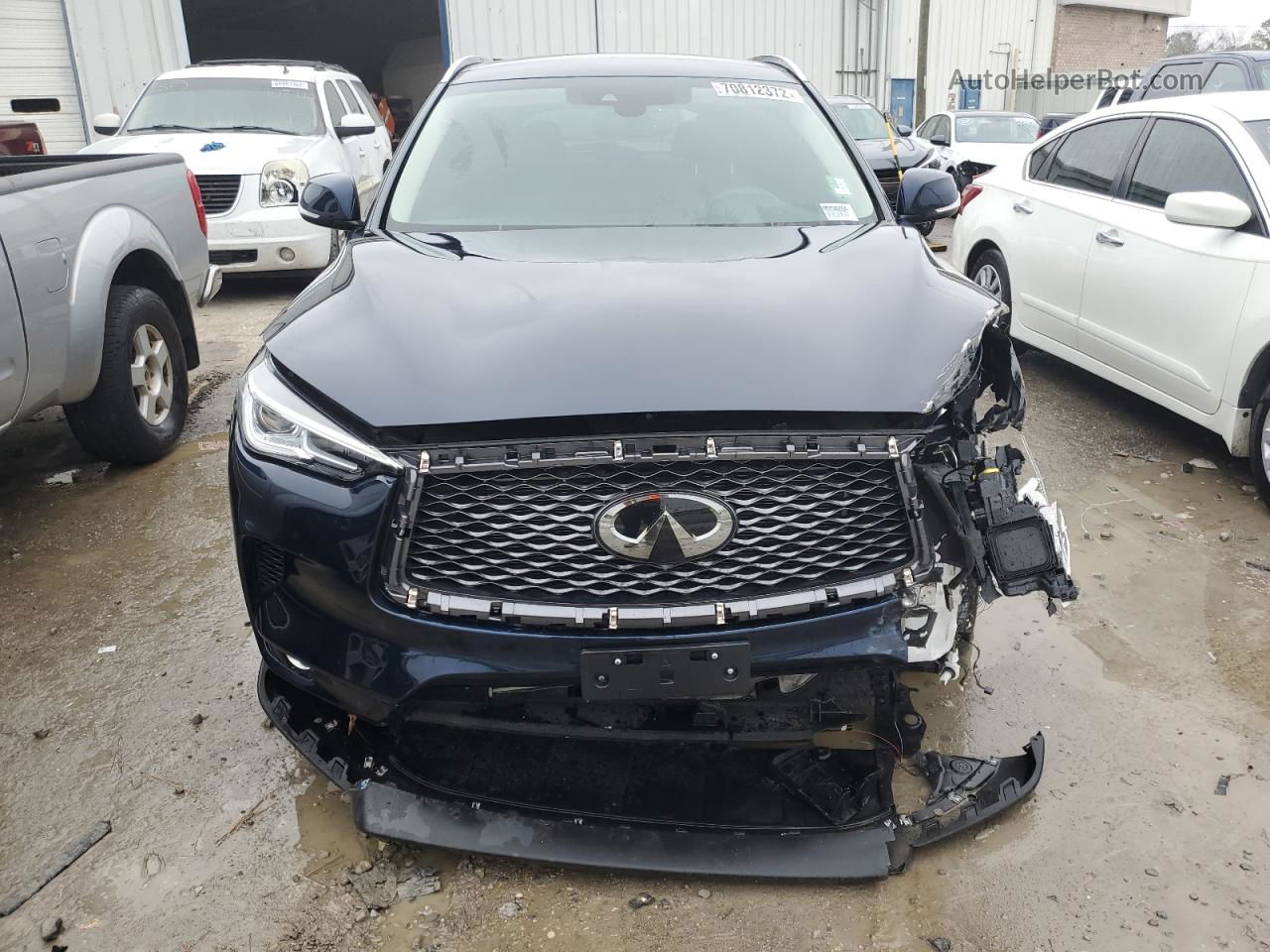 2021 Infiniti Qx50 Luxe Black vin: 3PCAJ5BA0MF104029