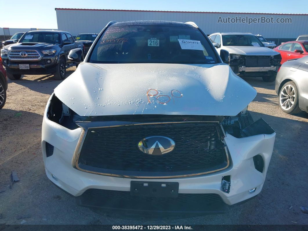 2021 Infiniti Qx50 Luxe White vin: 3PCAJ5BA0MF116911