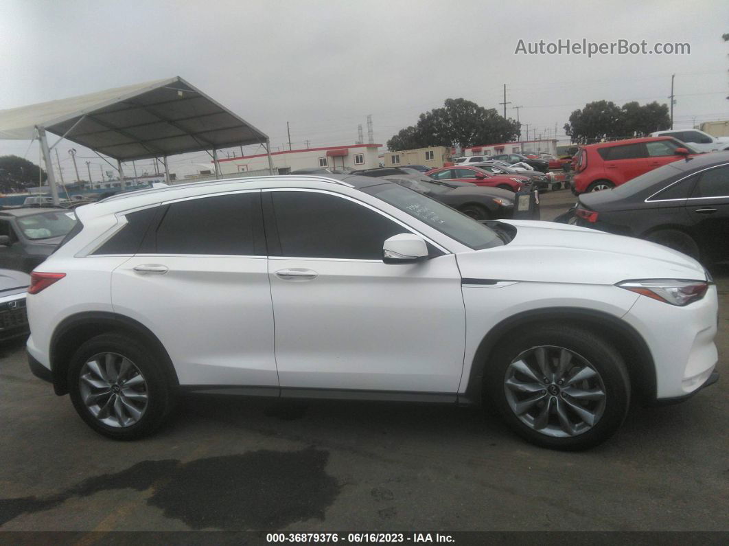 2021 Infiniti Qx50 Luxe White vin: 3PCAJ5BA0MF121865