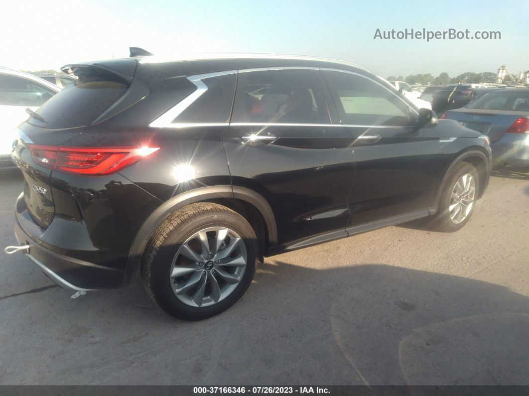 2021 Infiniti Qx50 Luxe Black vin: 3PCAJ5BA1MF102323