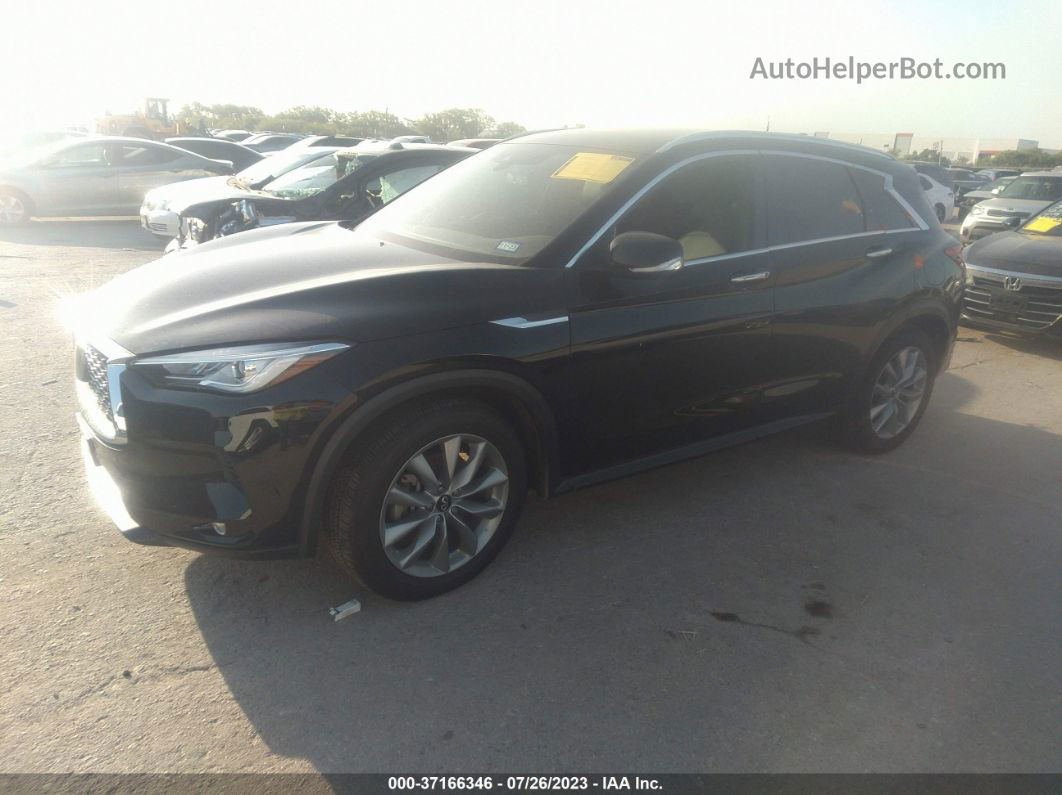 2021 Infiniti Qx50 Luxe Black vin: 3PCAJ5BA1MF102323