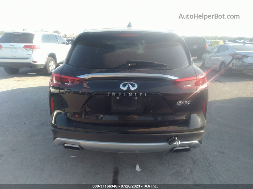 2021 Infiniti Qx50 Luxe Black vin: 3PCAJ5BA1MF102323