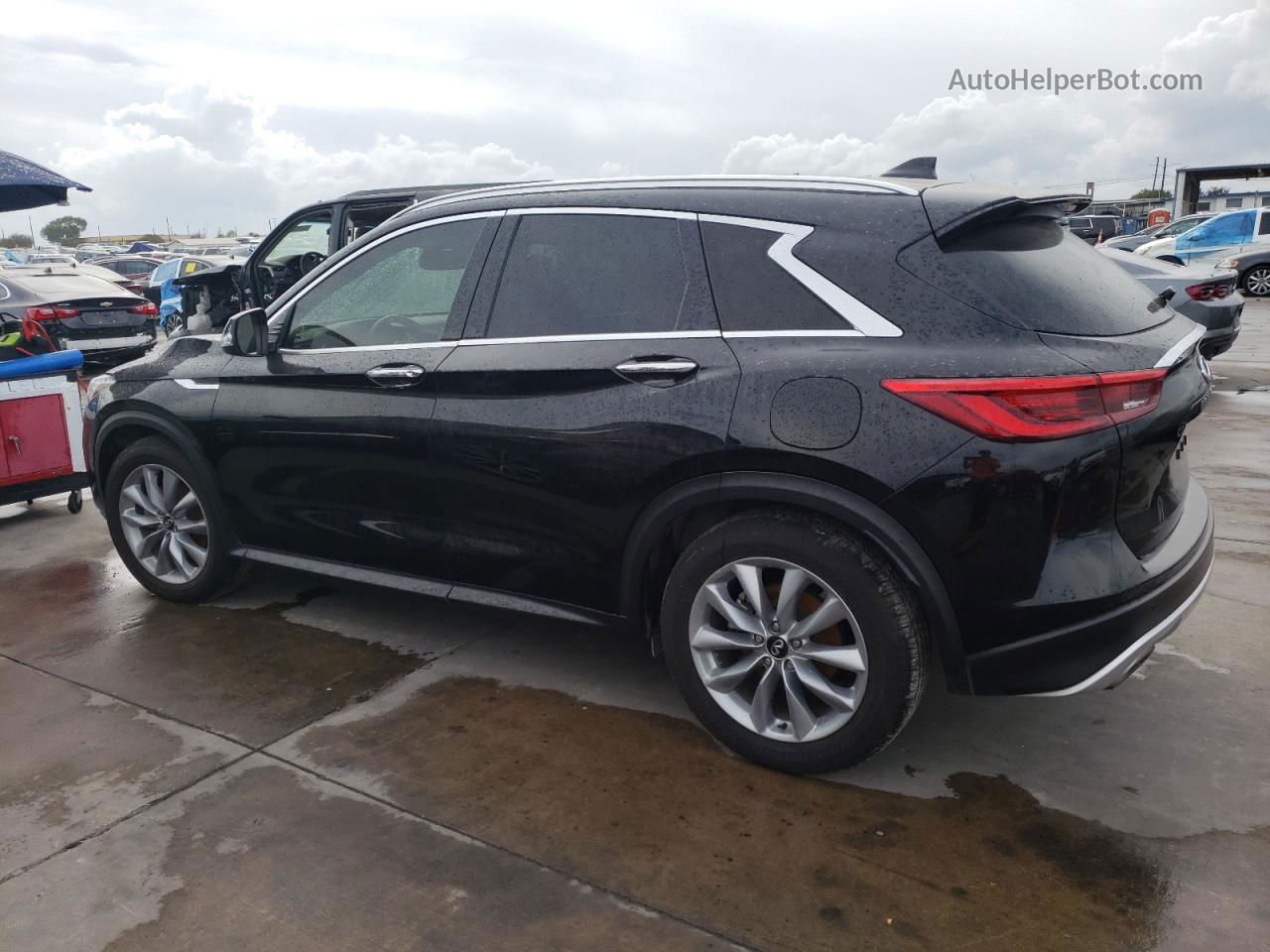 2021 Infiniti Qx50 Luxe Black vin: 3PCAJ5BA1MF102323