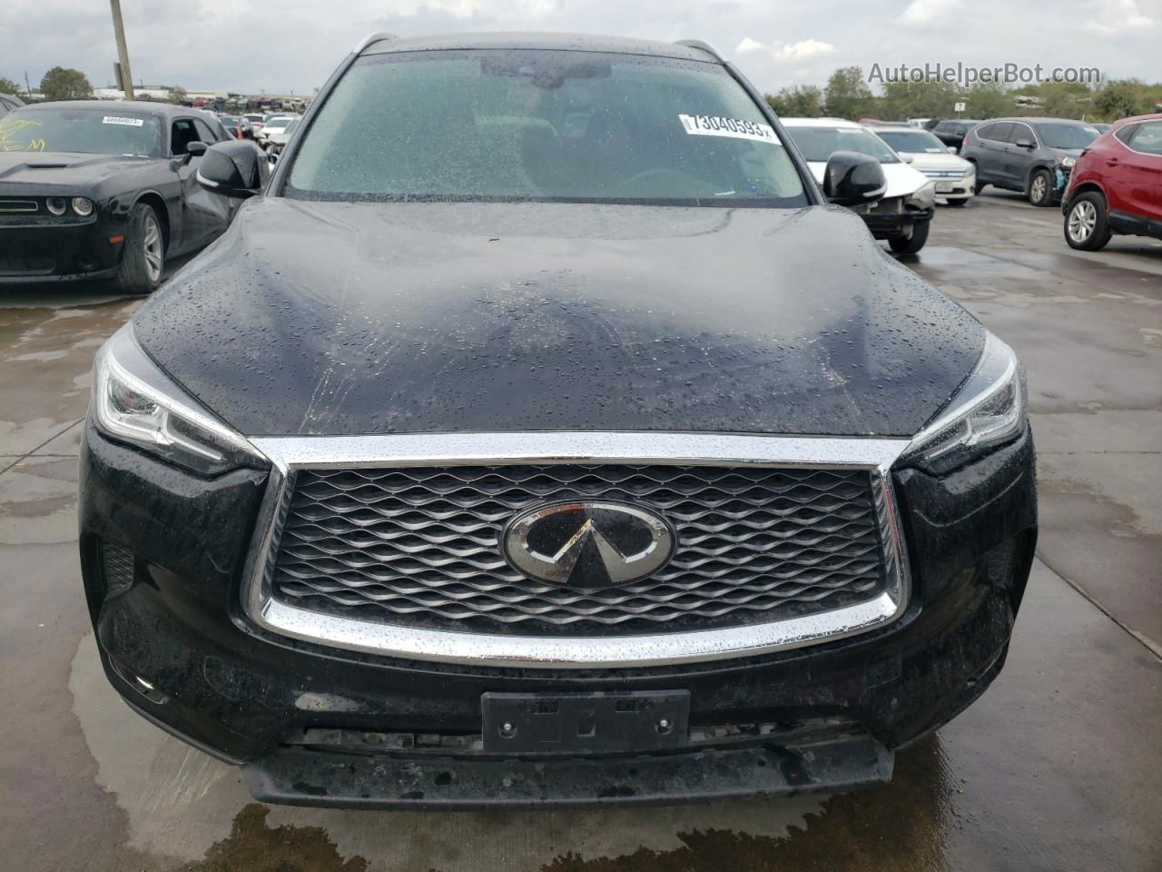 2021 Infiniti Qx50 Luxe Black vin: 3PCAJ5BA1MF102323