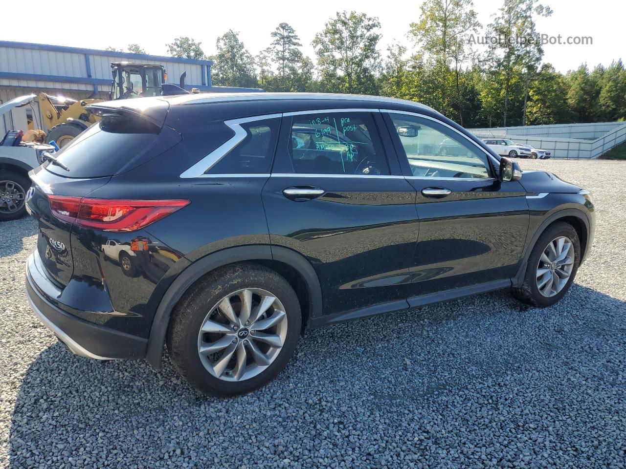 2021 Infiniti Qx50 Luxe Black vin: 3PCAJ5BA1MF114830