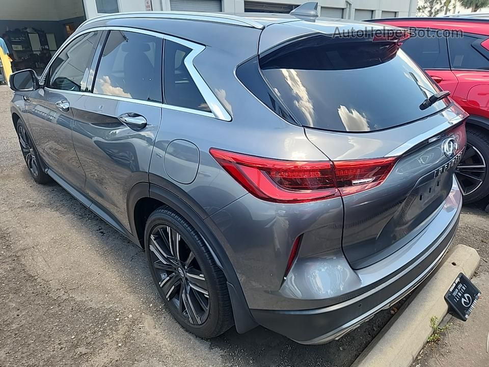 2021 Infiniti Qx50 Luxe Gray vin: 3PCAJ5BA2MF109619