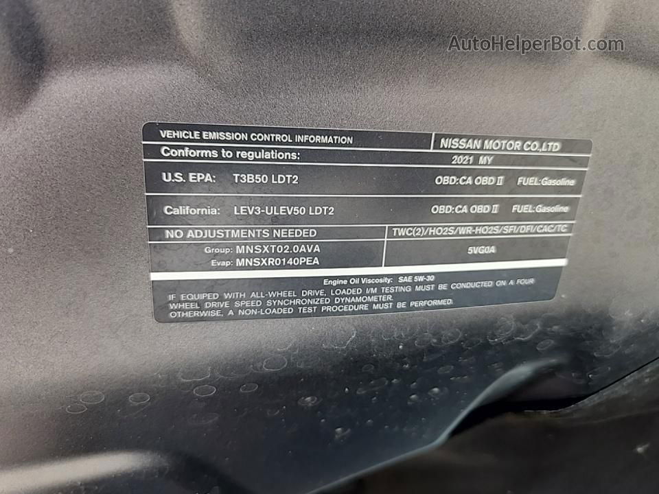 2021 Infiniti Qx50 Luxe Gray vin: 3PCAJ5BA2MF109619