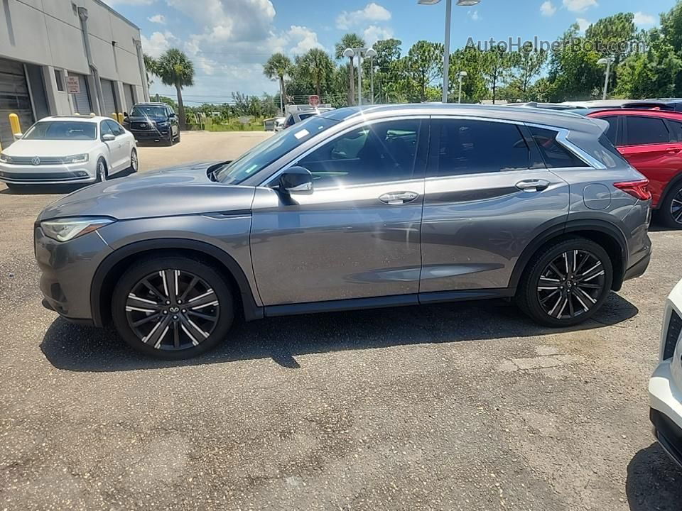 2021 Infiniti Qx50 Luxe Gray vin: 3PCAJ5BA2MF109619