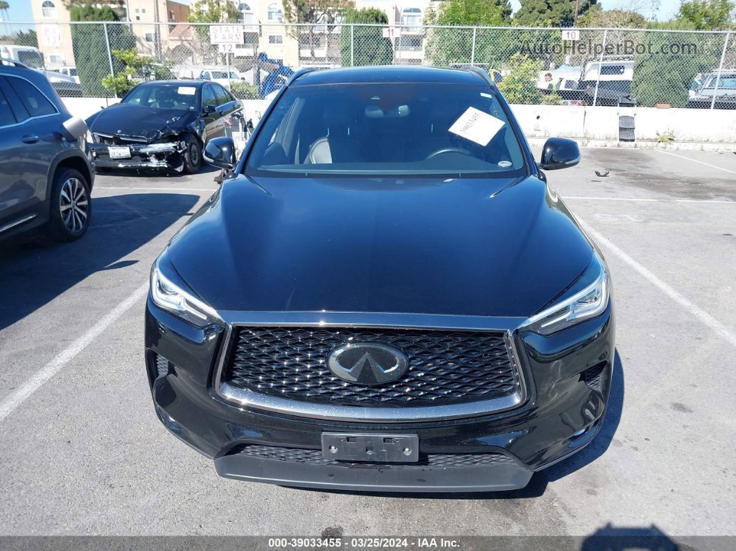 2021 Infiniti Qx50 Luxe Black vin: 3PCAJ5BA2MF110110