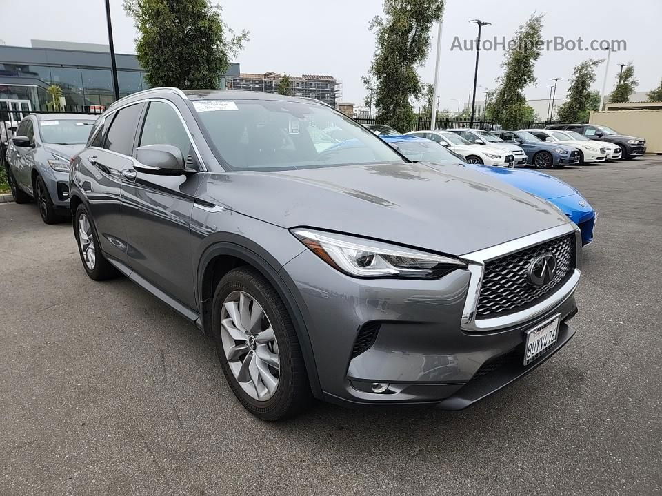 2021 Infiniti Qx50 Luxe Gray vin: 3PCAJ5BA2MF116974