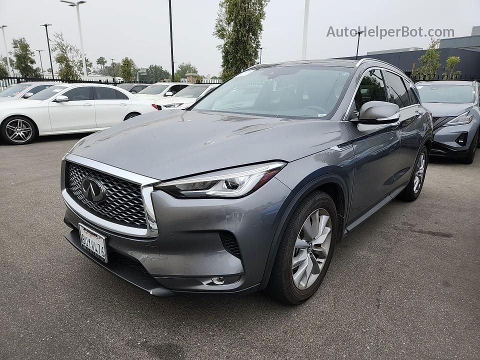 2021 Infiniti Qx50 Luxe Gray vin: 3PCAJ5BA2MF116974