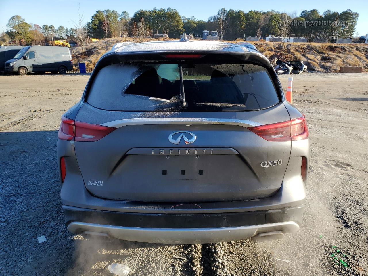 2021 Infiniti Qx50 Luxe Gray vin: 3PCAJ5BA2MF125447