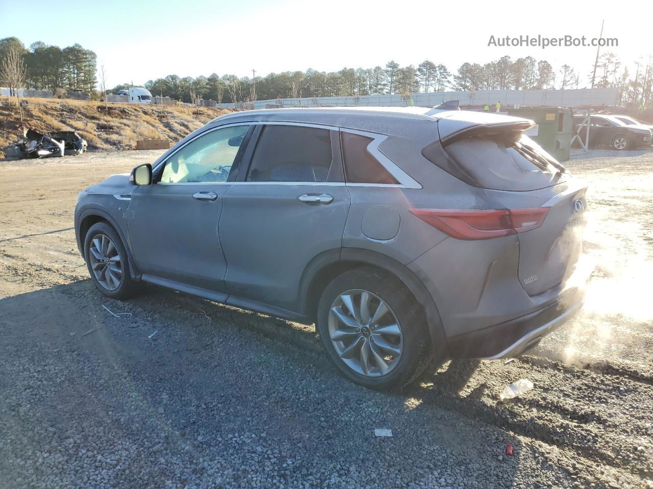 2021 Infiniti Qx50 Luxe Gray vin: 3PCAJ5BA2MF125447