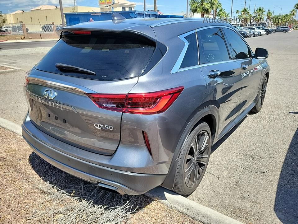 2021 Infiniti Qx50 Luxe Gray vin: 3PCAJ5BA3MF116157