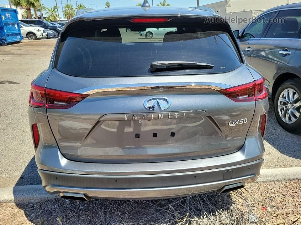 2021 Infiniti Qx50 Luxe Gray vin: 3PCAJ5BA3MF116157