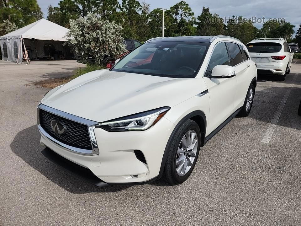 2021 Infiniti Qx50 Luxe Белый vin: 3PCAJ5BA4MF102669