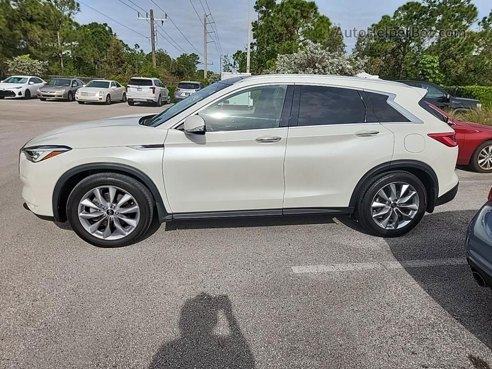 2021 Infiniti Qx50 Luxe Белый vin: 3PCAJ5BA4MF102669