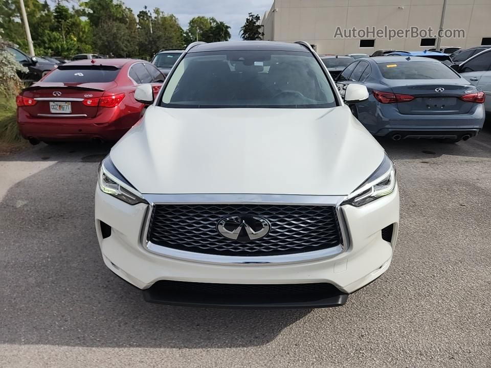 2021 Infiniti Qx50 Luxe Белый vin: 3PCAJ5BA4MF102669