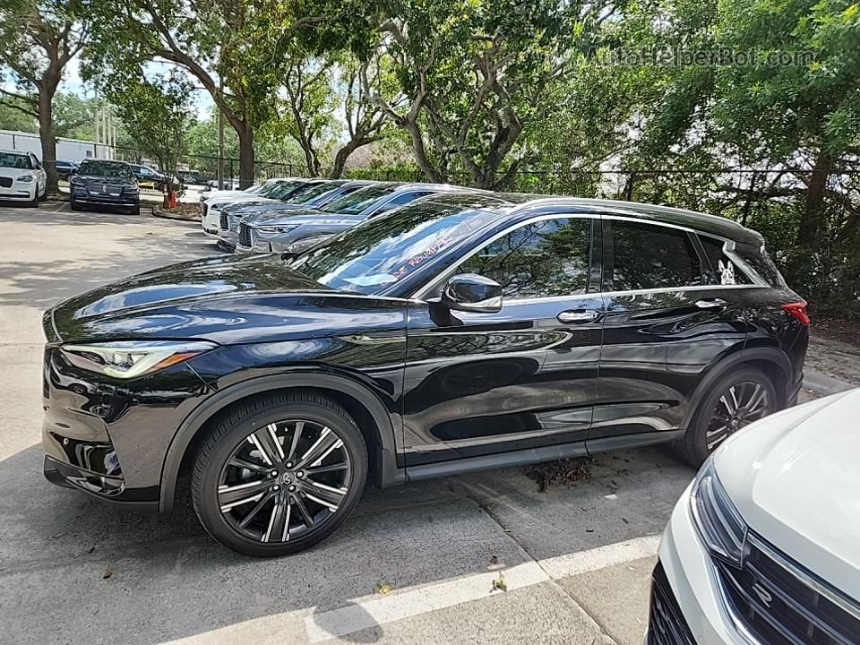 2021 Infiniti Qx50 Luxe Черный vin: 3PCAJ5BA4MF105930