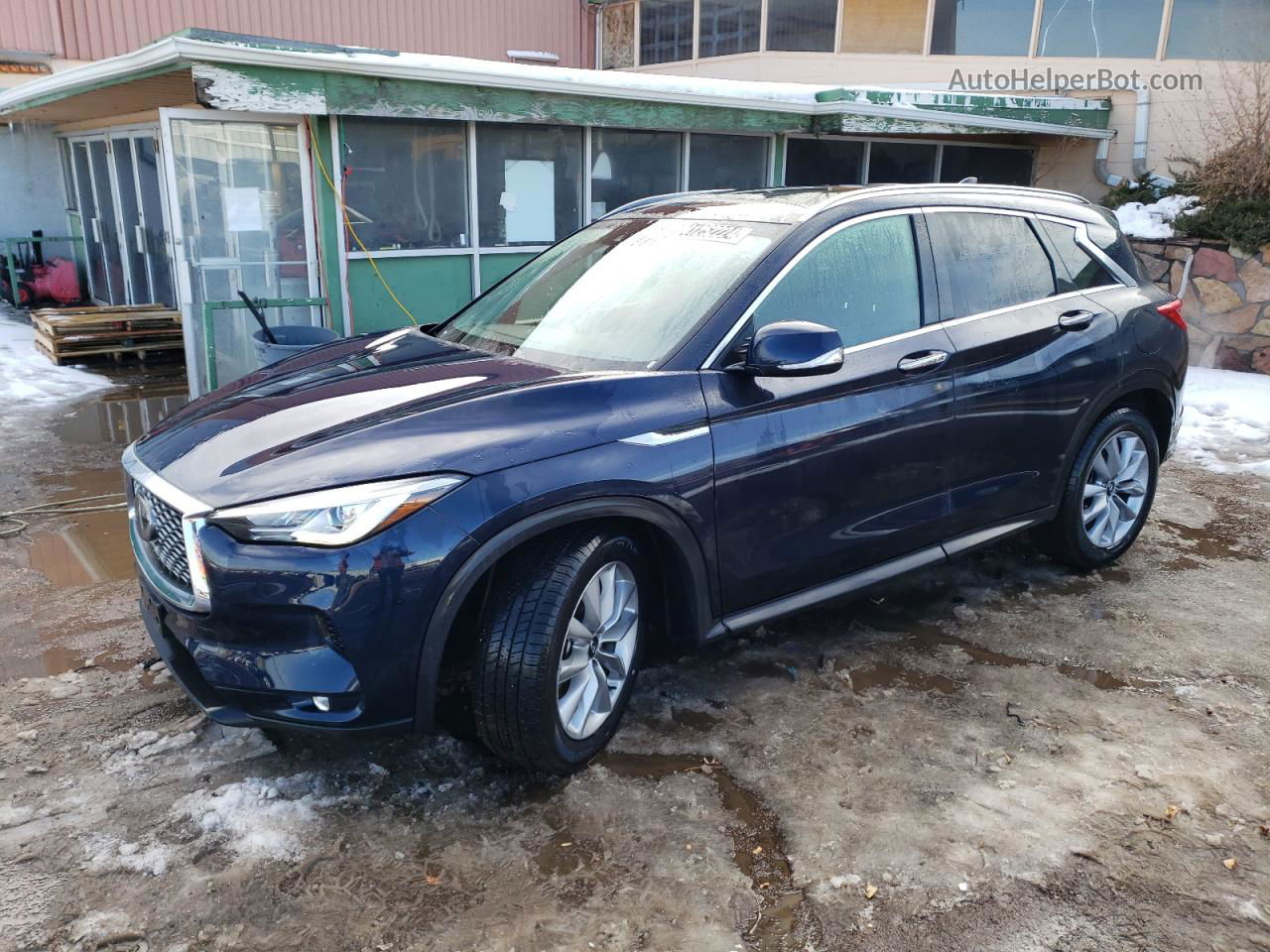 2021 Infiniti Qx50 Luxe Blue vin: 3PCAJ5BA4MF119360