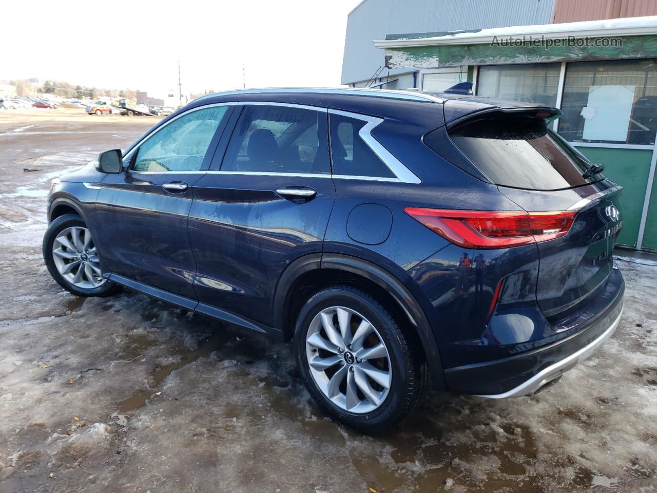 2021 Infiniti Qx50 Luxe Blue vin: 3PCAJ5BA4MF119360