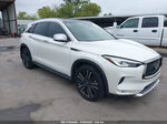 2021 Infiniti Qx50 Luxe White vin: 3PCAJ5BA5MF102356